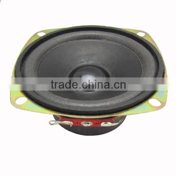 YD78-9 78mm 4ohm 10w foam edge paper cone mylar cap speaker, 3 inch general speaker