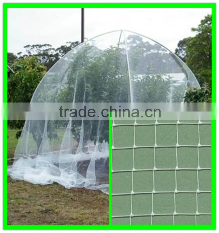 high quality PE cultivation protection plastic anti-bird mesh