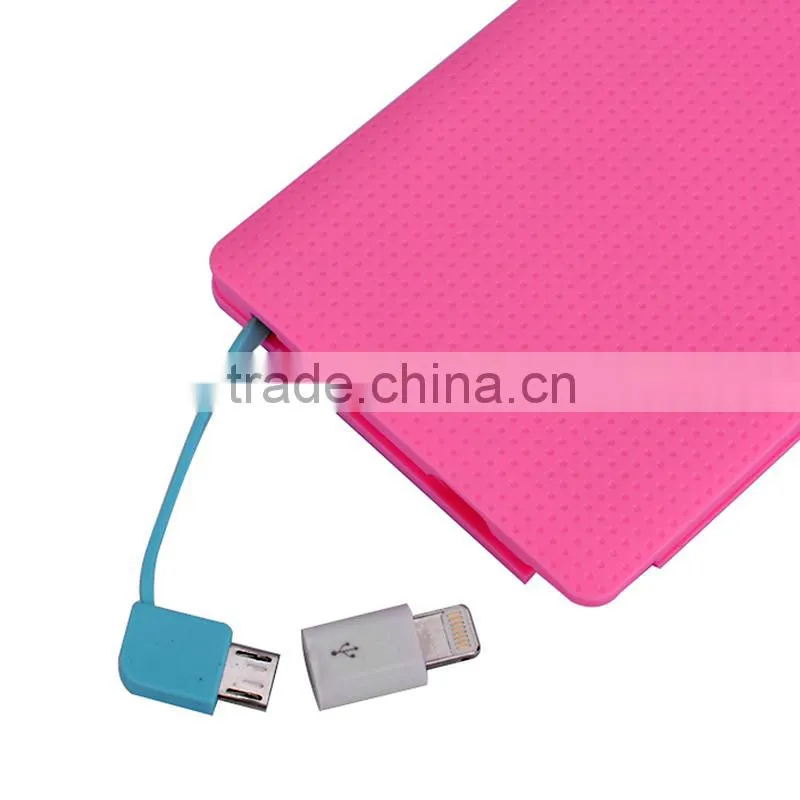 Portable Power Bank External 4000mAh Mobile USB Battery Charger for Cell Phone