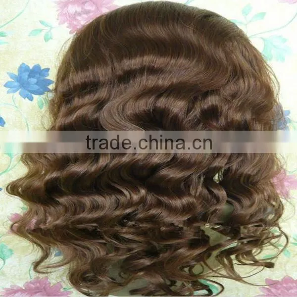 Hot beauty sale human hair grade 5a beautiful full front lace wigs