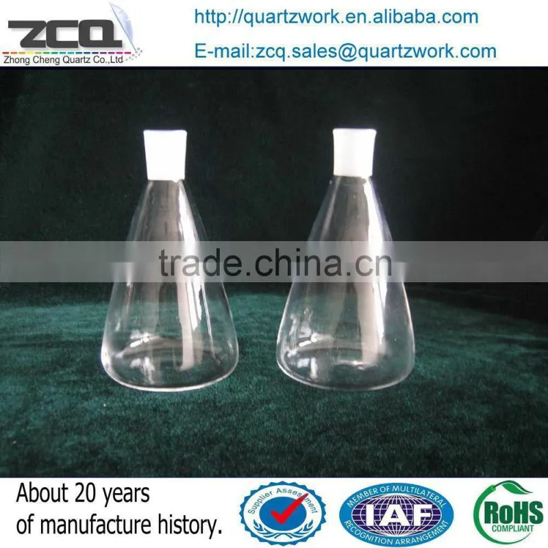 Chemistry Laboratory use Quartz Reagent bottle Apparatus