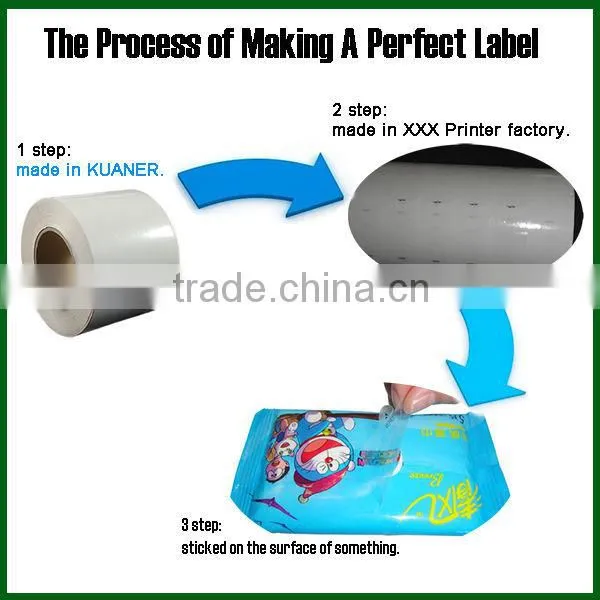 UL certification self adhesive lamination film for Relief Printer