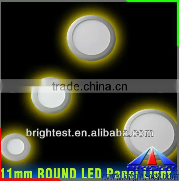 10W round LED panel light,AC 100-240v flat panel lighting