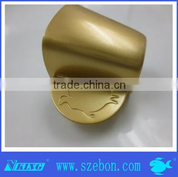 High quality customized logo stainless steel gold painted for advanced bar