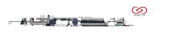 GIGA LX Automatic folding carton box gluing machine