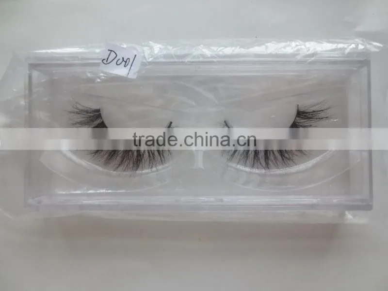 Top quality thick 3D615 false mink eyelash extension makeup nature long fake eyelashes