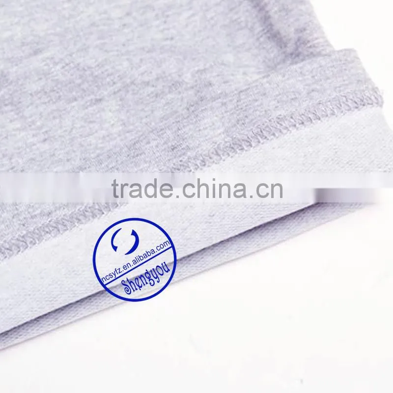 Wholesale custom cotton womens plain grey trasksuit joggers pants