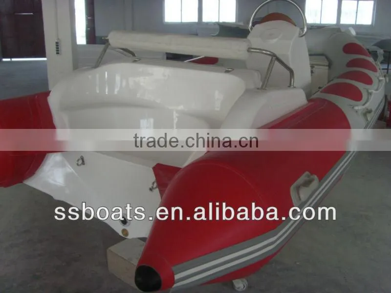 Sunshine Fishing Fiberglass RIB inflatable boat