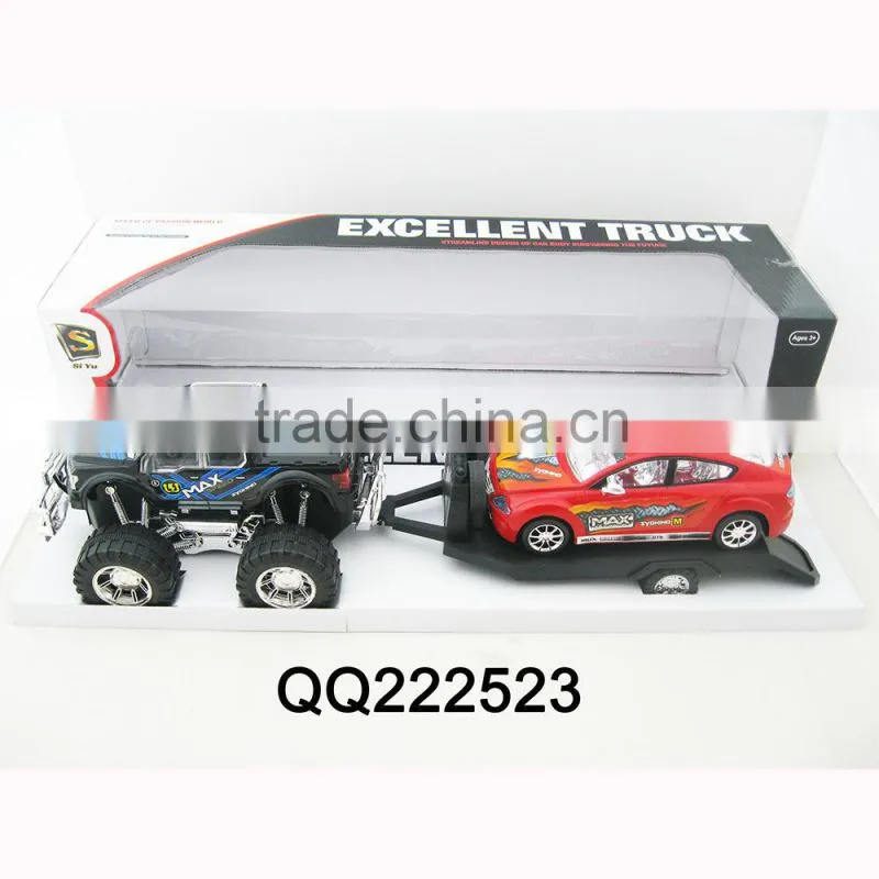 Kids plastic friction crosssing-country racing car with 1pcs friction car,friction car for kids
