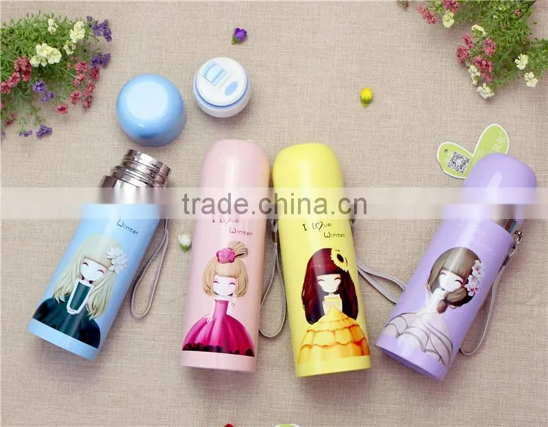 diller oem 500ml double wall stainless steel vacuum thermos bullet flask