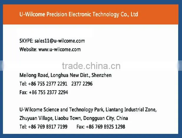 2.54mm Pitch Pin header Dual Row straight Dip Type pcb to pcb connector