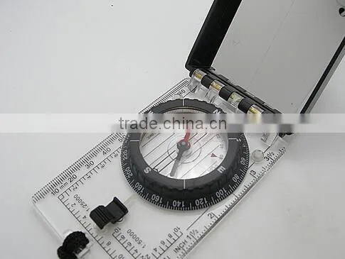 Mirrow Compass, Map Compass with Reflecting Mirrow