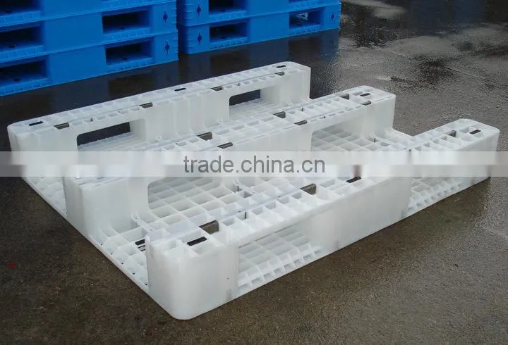 Plastic single face hdpe recycled shipping used euro pallet