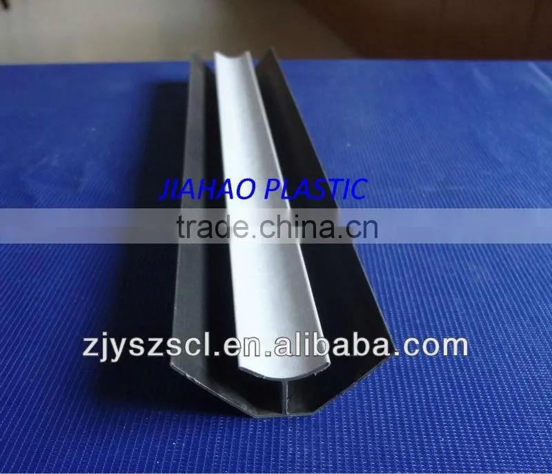 Laminated Interior Decorative Ceiling Border PVC H Corner