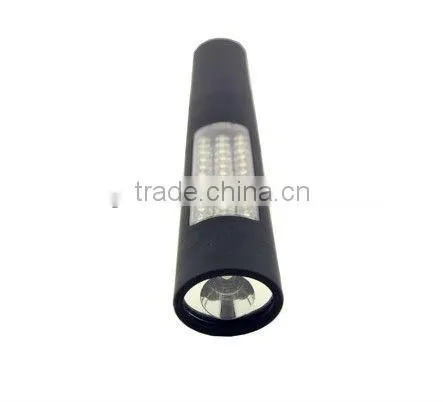Super bright 36+1 led battery powered led work light magnetic