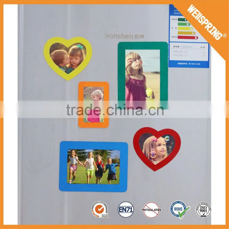 Wholesale free sample custom fridge magnet frames