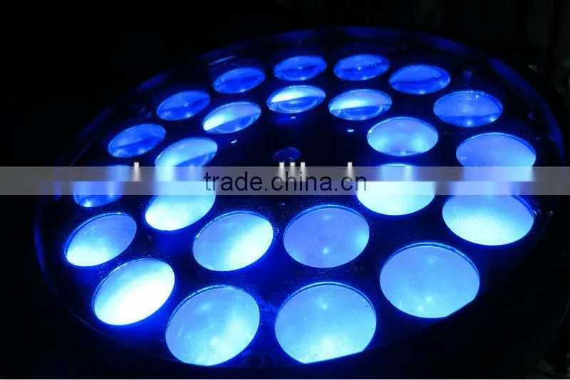 24PCS 15W RGBWA 5 in 1 zoom moving head disco equipment