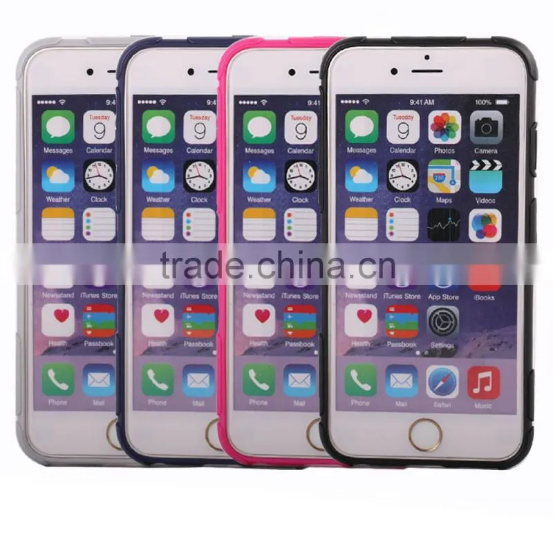 High quality customized transparent pc phone case cover for iphone