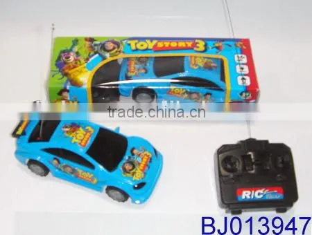 cheap 4ch rc car toy for kids small green ben 10 plastic remote control car