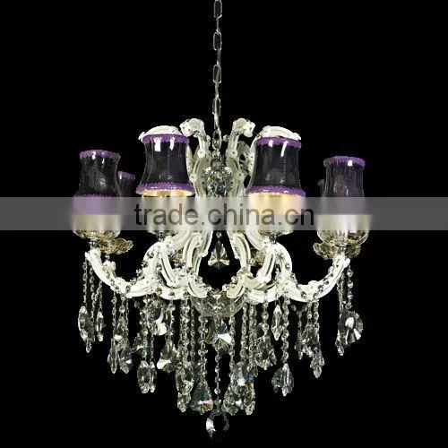 lamp chandelier, crystal glass prism chandelier lamp pendants