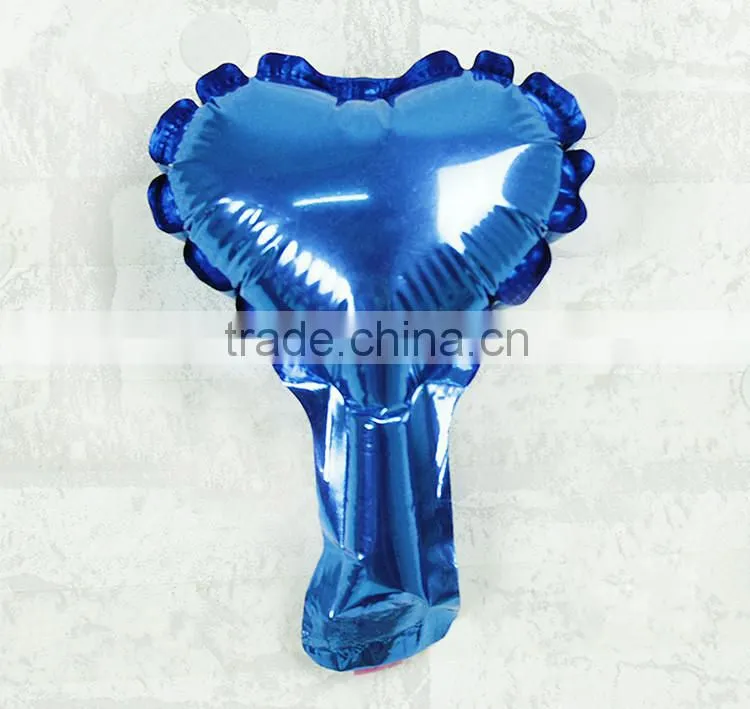 Wholesale Inflatable 5Inch Heart Shaped Foil Balloon For Wedding Decoration