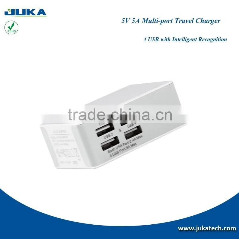 2015 hot sale high quality fast speed 1 2 3 4 port multi port usb chargers usb wall charger for cellphone
