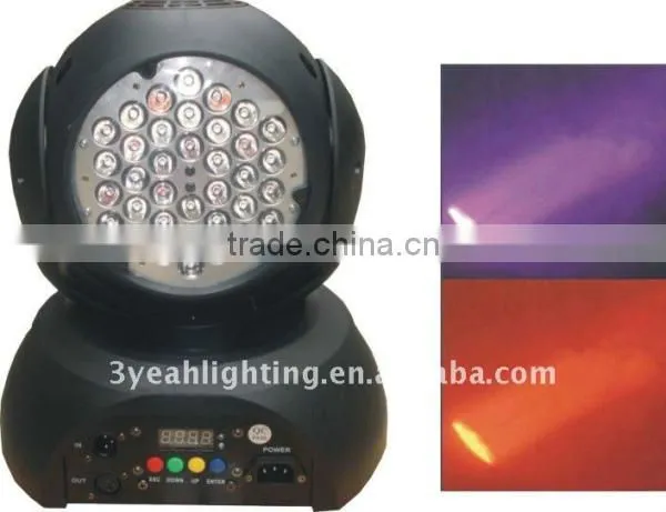 Moving Head Light Disco Stage Light 36*3W Led Moving Head Wash Light