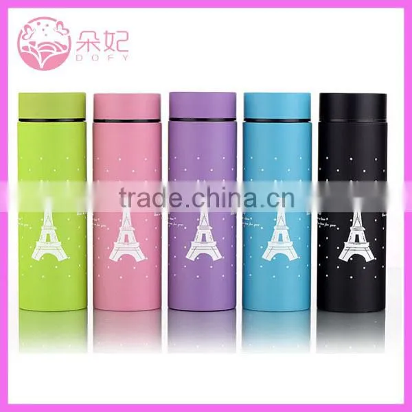 304 stainless steel vacuum bottle with five colors