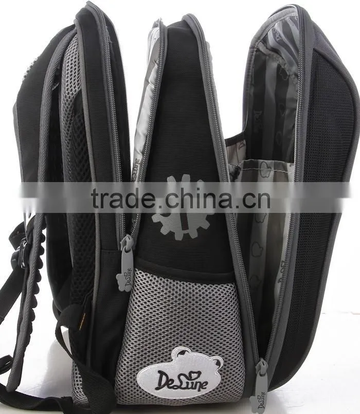 Latest fashion primary school backpack child boy school bag