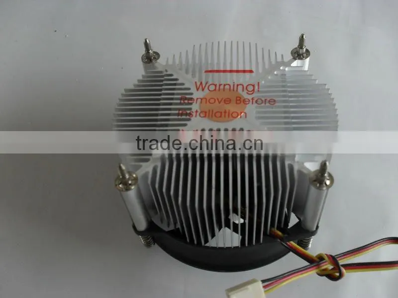 LGA775 CPU cooler,Aluminium with copper core
