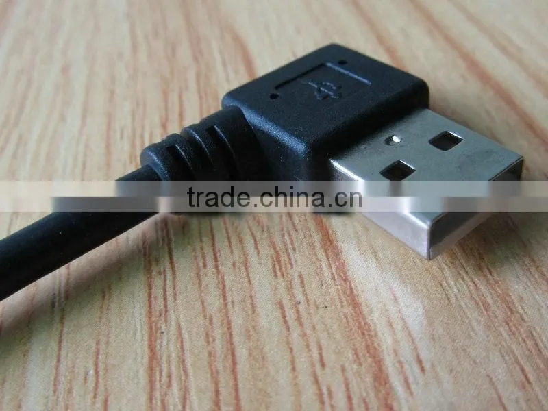 Right Angle Micro USB Host OTG Cable