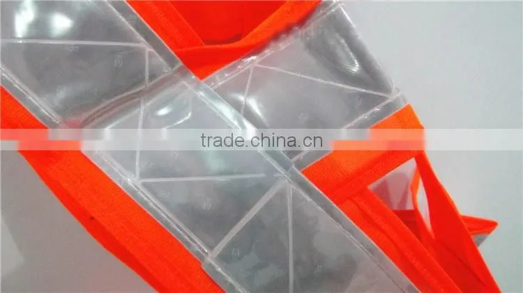 HIgh Visibility Strap Reflective Belt Vest Safety Vest For Roadaway Drivers In Neon Colors In Stock For Wholesale