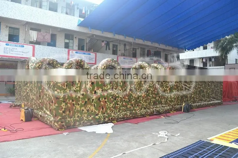 Giant laser tag inflatable laser maze military maze for sale