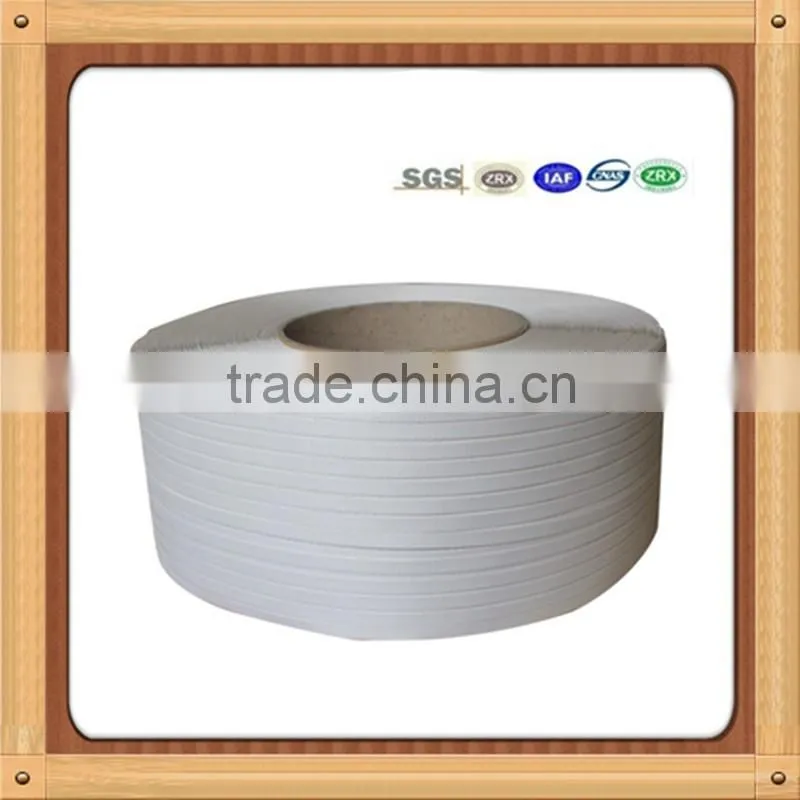 high quality white colour plastic pp material strapping band