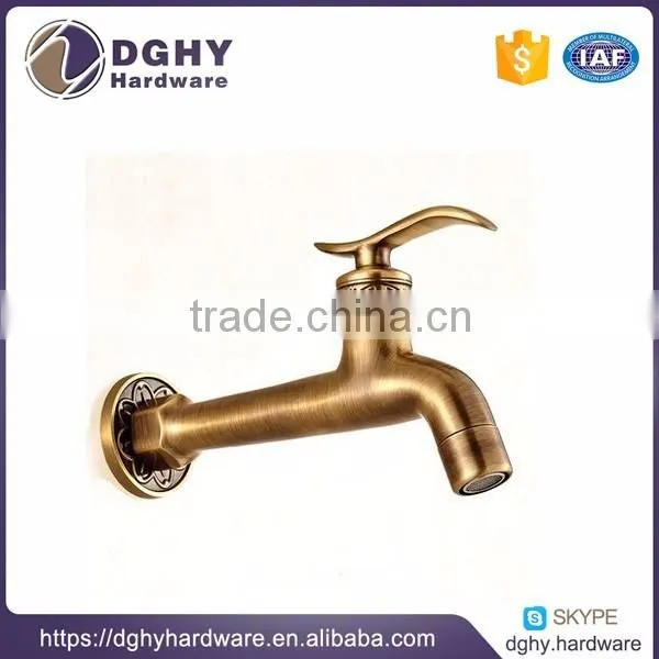 Brass Single Cold Tap Washing Machine Faucet Kitchen Sink Tap