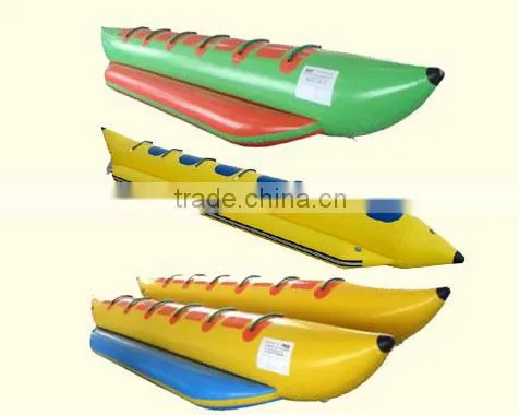 Inflatable banana boat for sale with 5/10 persons