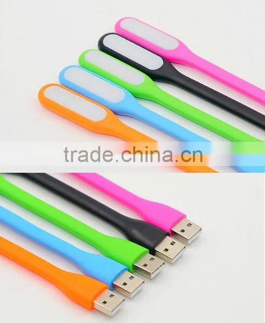 Wholesale Colorful Flexible Mini Portable USB Led Book Lamp