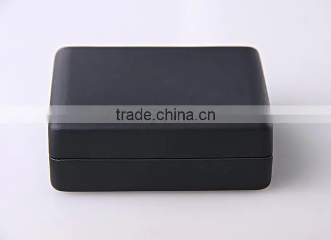 Custom imitation leather cufflink two pair of cufflink box