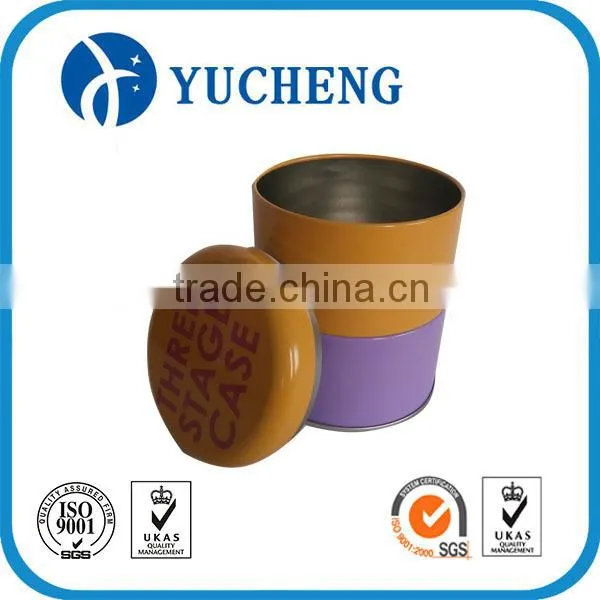 Most Popular Round Metal Tea Tin Container