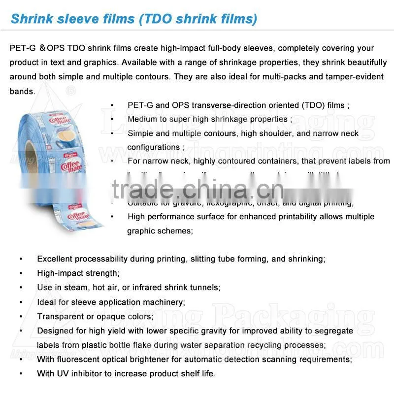 Bottle shrink label