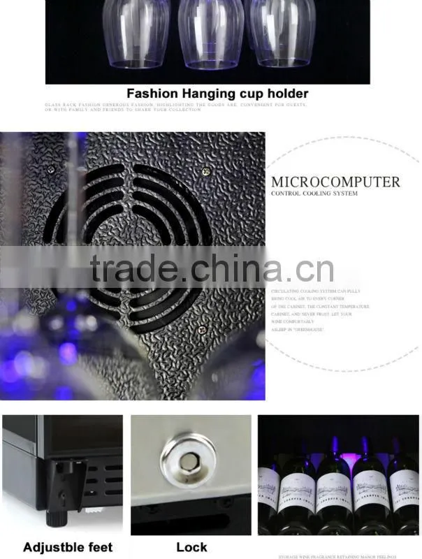 Shentop 168-bottle humidity wine cooler with luxury touch STH-G168UA steel handle refrigerated wine dispenser Compressor Cooler