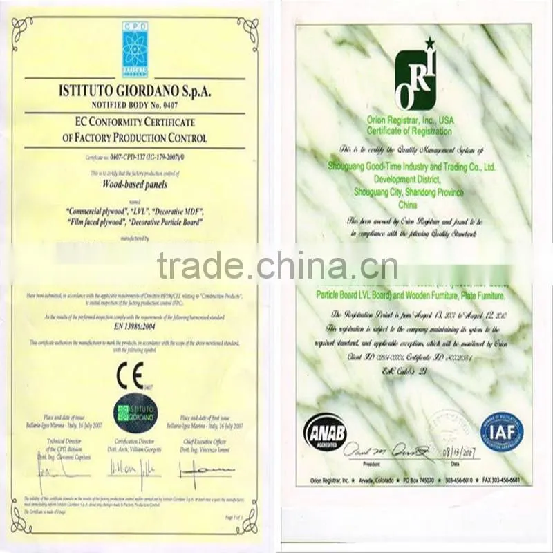 1220x2440mm high quality 3-25mm waterproof OSB with low price