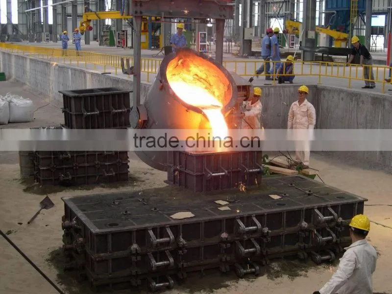 Steel Molten Iron Ladle 1000kg capacity