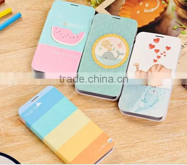 Flip case for iphone 6, wallet case for iphone 5s, leather case for iphone 6