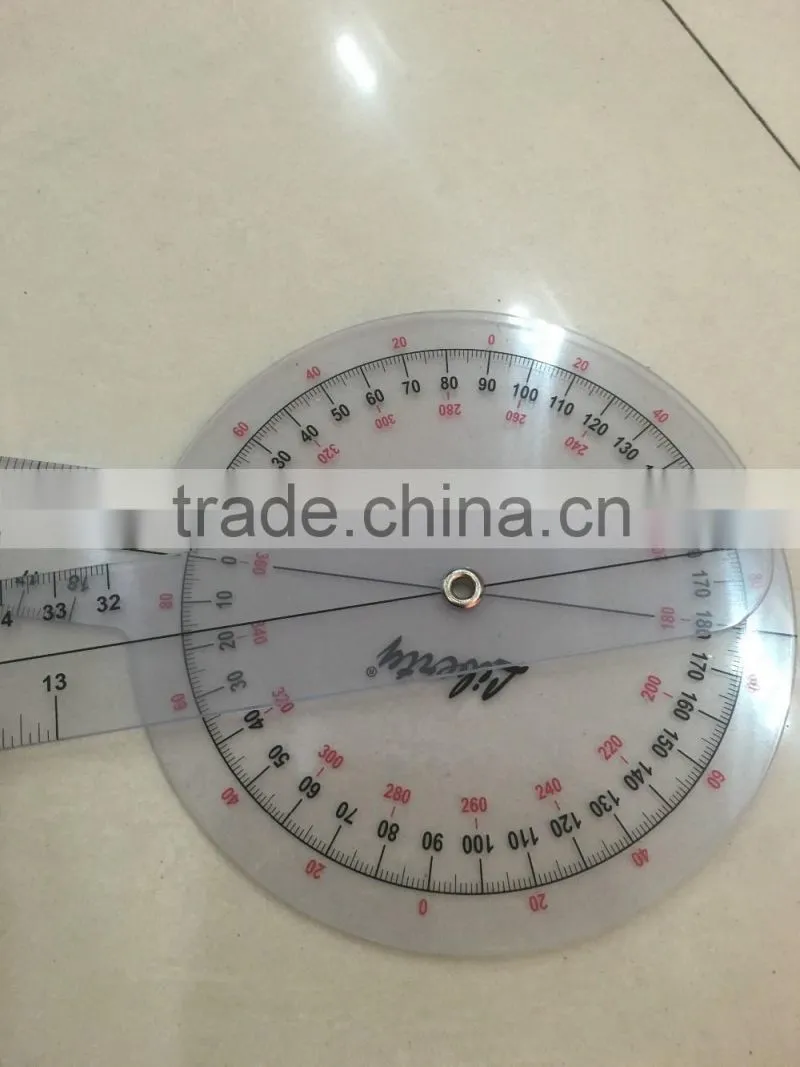 V-T020 360 degrees Protractor,Best quality plastic medical finger goniometer