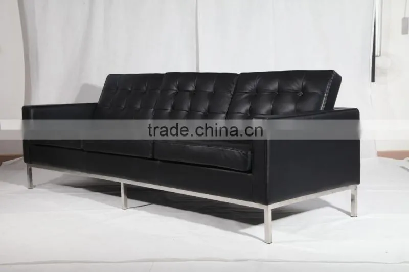 Alibaba modern designer furniture factory Florence knoll sofa set for living room
