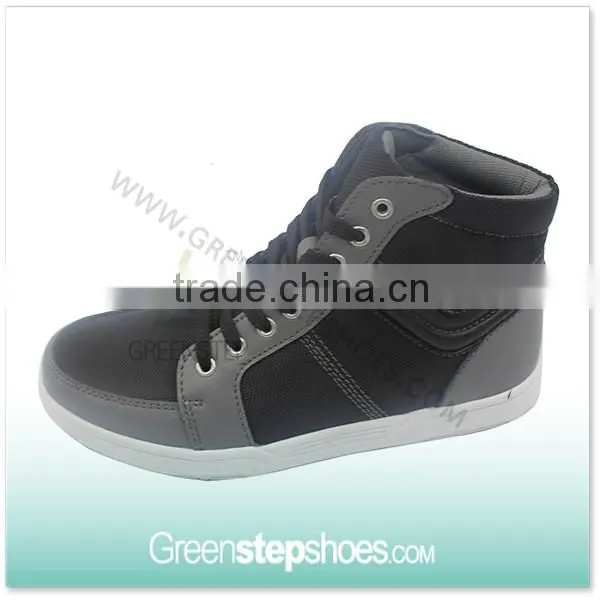 2015 high cut action leather top quality sneakers