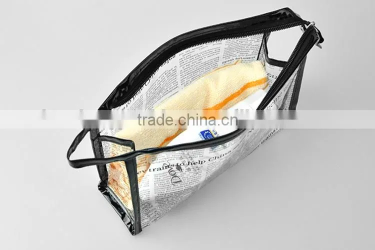 2015 Hottest Transparent Cosmetic PVC Bag Wholesale in China