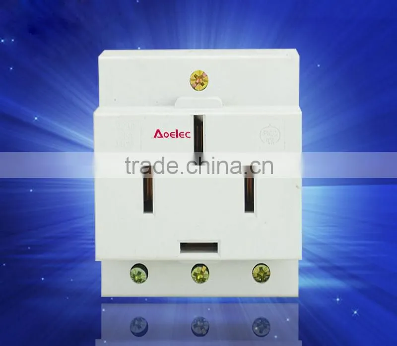 AC30-16/3 Din Rail Mounted Socket