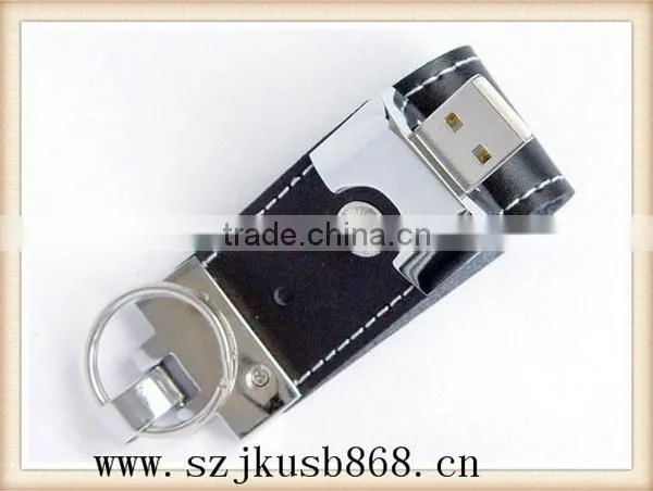 Colorful super quality popular design usb memory leather